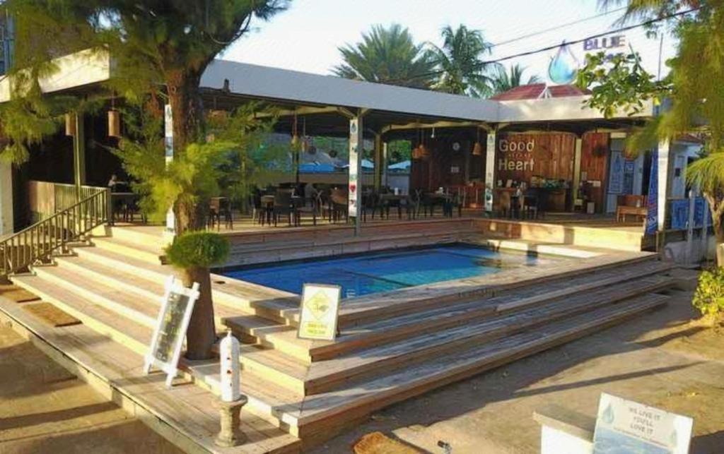 Hotel Good Heart Gili Trawangan Esterno foto
