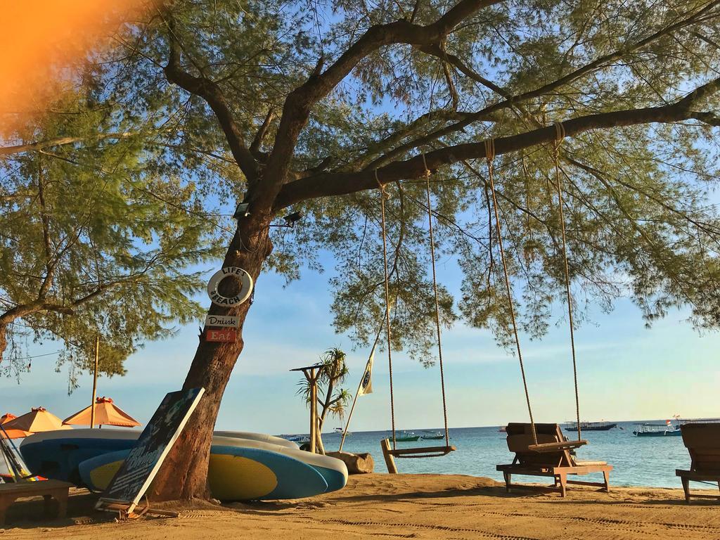 Hotel Good Heart Gili Trawangan Esterno foto