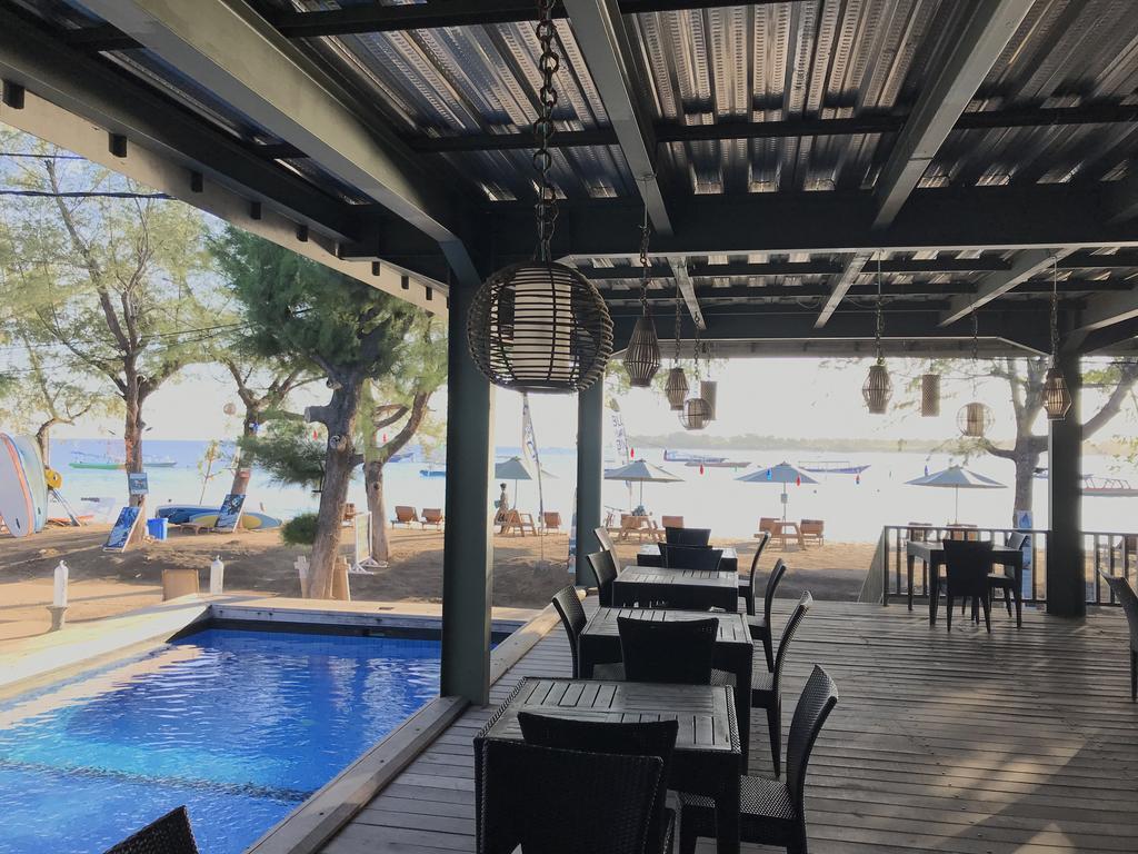 Hotel Good Heart Gili Trawangan Esterno foto